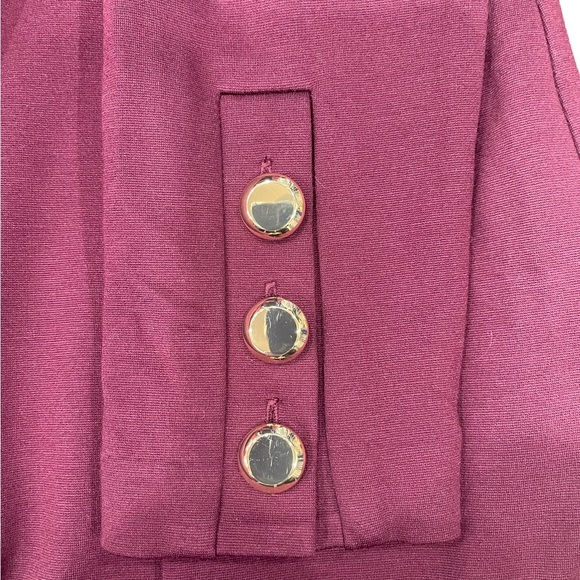 Trina Turk Shiraz burgundy dress NWT - Picture 6 of 8